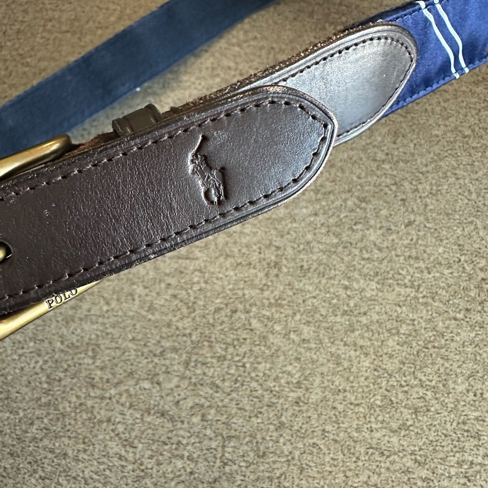 RALPH Lauren polo bears belt size 36 - Picture 2 of 7